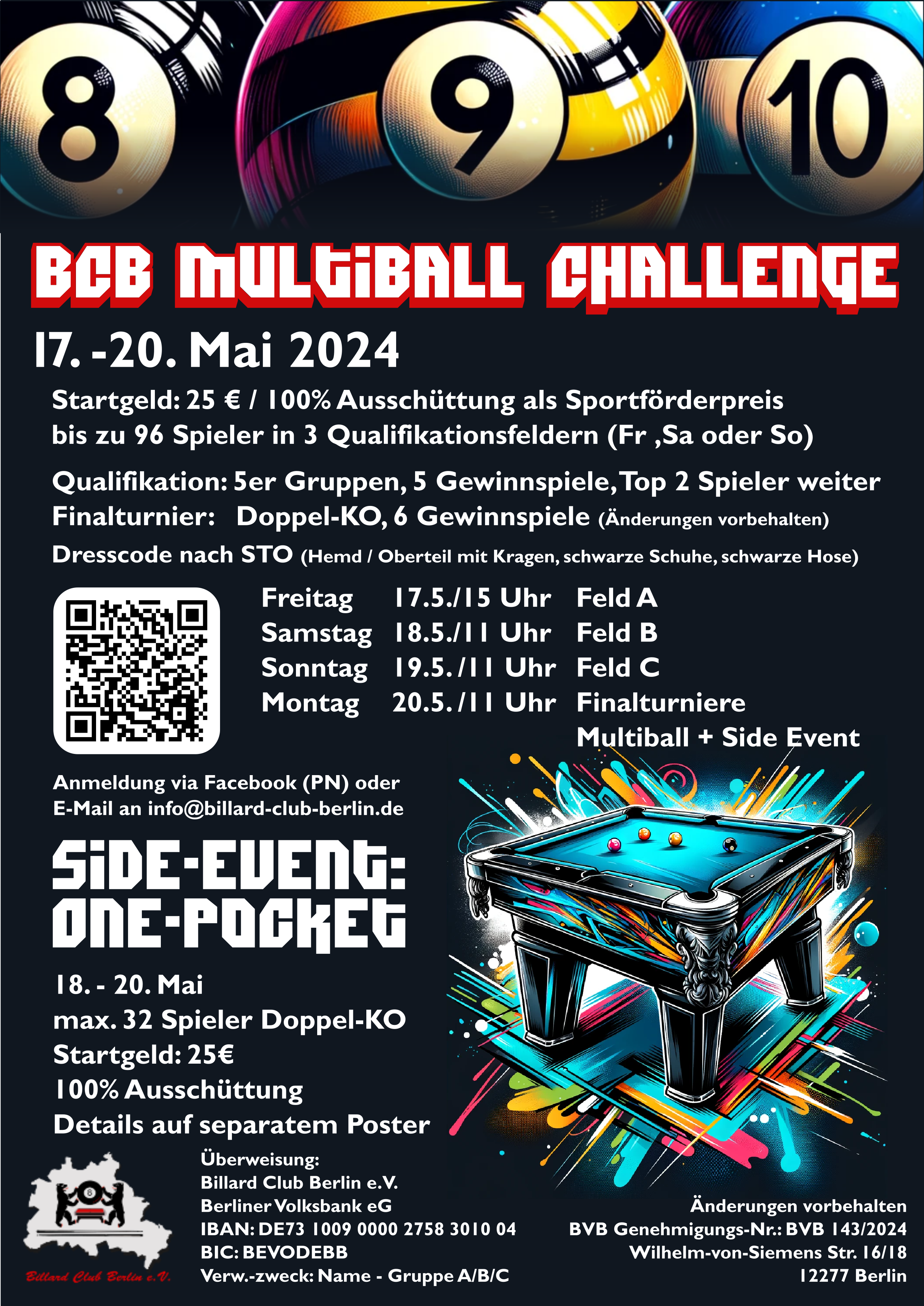 Poster Multiball challenge